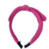 Diadema Lazo Hot Pink