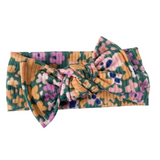 Banda Bow Floral Rib