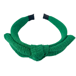 Diadema Lazo Jade ribbed