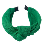 Diadema Nudo Jade ribbed