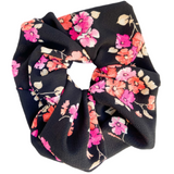 Scrunchie Gigante Red Floral