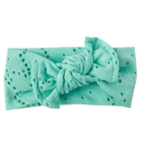 Banda Bow Mint eyelet