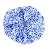 Scrunchie Gigante Blue Floral