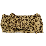 Banda Bow Knot Animal Print Rib