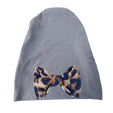 Beanie Gray 1 Bow