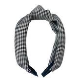 Diadema Nudo Houndstooth