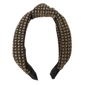 Diadema Nudo Gold Holiday