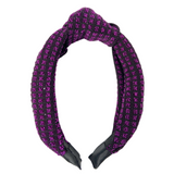 Diadema Nudo Purple Holiday