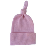 Gorrito Newborn Top Knot Pink