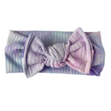 Banda Bow Knot Tie dye Pastels Rib